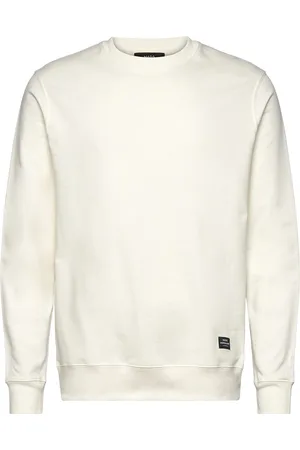 Mads Norgaard Light Terry Asker Sweat Tops Sweatshirts & Hoodies Sweatshirts White