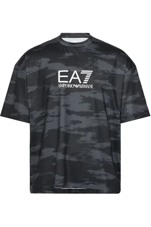 EA7 T-Shirt Tops T-Kortærmet Skjorte Black