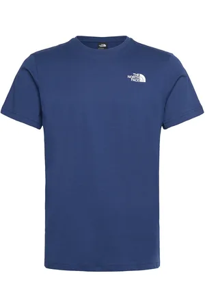 The North Face M Ss Box Nse Tee Sport T-Kortærmet Skjorte Blue