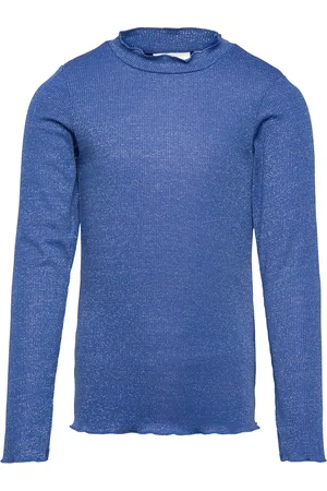 The New Tnnaima L_S Tee Tops T-shirts Long-sleeved T-Skjorte Blue