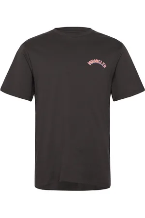 Wrangler Graphic Tee Tops T-Kortærmet Skjorte Black