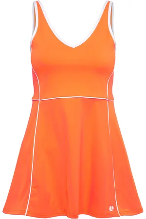 Björn Borg Ace V Dress Sport Women Sport Clothing Sport Dresses & Skirts Sport Dresses Orange
