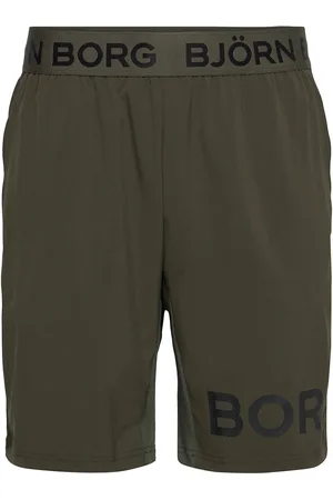 Björn Borg Borg Shorts Sport Men Sport Clothing Sport Shorts Sport Training Shorts Khaki Green