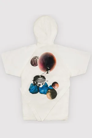 Marooms Space Bathrobe Morgenkåbe Badekåbe White