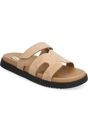 Steve Madden Missile Sandal Flade Sandaler Beige