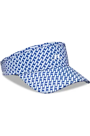 J Lindeberg Yada Printed Visor Sport Women Sport Accessories Sport Caps Blue