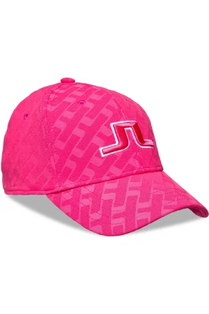J Lindeberg Anga Jacquard Cap Sport Women Sport Accessories Sport Caps Pink