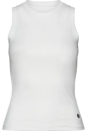 Björn Borg Ace Pocket Ribbed Tank Top Sport Sport Clothing Sports Tops & T-shirts Sport Tank Tops White