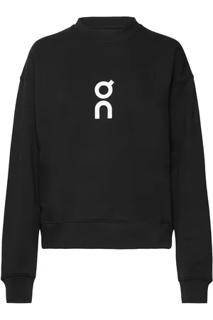 On Running Club Crew Sport Sport Clothing Sport Sweatshirts & Hoodies Sport Sweatshirts Black