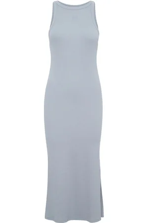Gestuz Drewgz Logo Tank Dress Knælang Kjole Blue