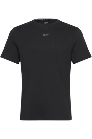 Reebok Athlete Tee Sport Men Sports Clothes Sport Tops Sport T-Skjorte Black