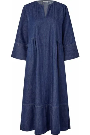 Masai Manasya Knælang Kjole Navy