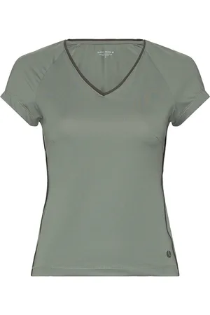 Björn Borg Ace V-Neck T-Shirt Sport Sport Clothing Sports Tops & T-shirts Sport T-Skjorte Green