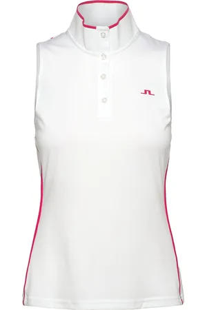 J Lindeberg Lili Sleeveless Top Sport Women Sport Clothing Sports Tops & T-shirts Sport Tank Tops White