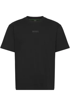 HUGO BOSS Tee 10 Sport Men Sports Clothes Sport Tops Sport T-Skjorte Black