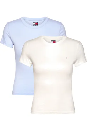 Tommy Hilfiger Tjw 2Pack C-Neck Tee Tops T-shirts & Tops Short-sleeved Multi/patterned