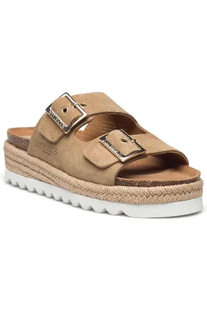 Sweeks Sonja Shoes Summer Shoes Platform Sandals Beige