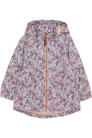 EN FANT Jacket Shaped, Aop Outerwear Shell Clothing Shell Jacket Pink