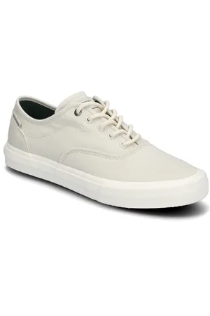 Tommy Hilfiger Th Hi Vulc Low Oxford Twill Low-top Sneakers White