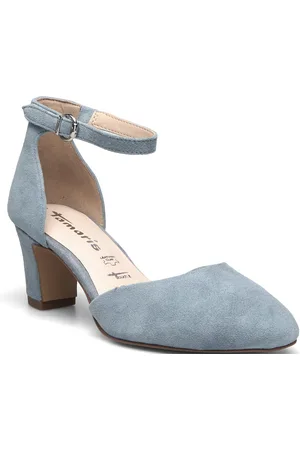 Tamaris Women Court Sho Shoes Heels Pumps Classic Blue