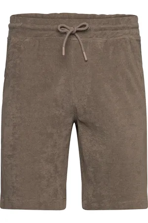 Lindbergh Shorts Terry Bottoms Shorts Sweat Shorts Brown