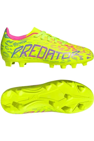 adidas Predator Club Fg/Mg J Shoes Sports Shoes Football Boots Green