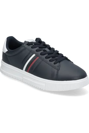 Tommy Hilfiger Modern Cupsole Stripes Lth Low-top Sneakers Navy