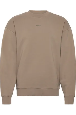 HUGO BOSS Dopaly Designers Sweatshirts & Hoodies Sweatshirts Beige