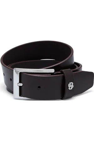 HUGO BOSS Emal-B_Sz35 Accessories Belts Classic Belts Brown