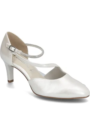 Tamaris Women Court Sho Pumps Sko Silver
