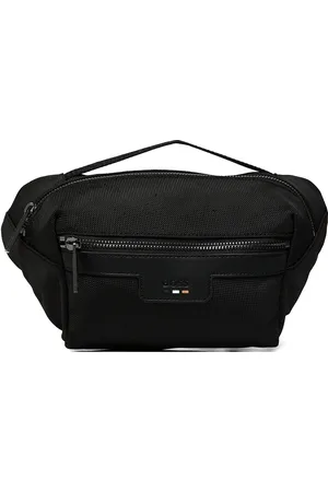 HUGO BOSS Ray_N_Bumbag Designers Bum Bags Black