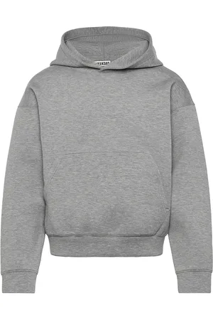 Weekday Scuba Hoodie Tops Sweatshirts & Hoodies Hoodies Grey
