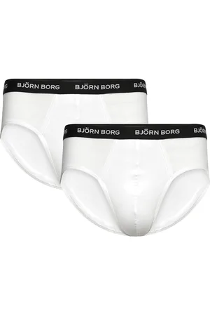 Björn Borg Cotton Stretch Brief 3P Underbukser Y-front Briefs White