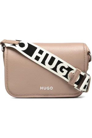 HUGO BOSS Bel Crossbody Flap Bags Crossbody Bags Beige