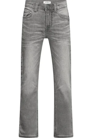 Lindex Trousers Denim Jersey Staffan Bottoms Jeans Regular Jeans Grey