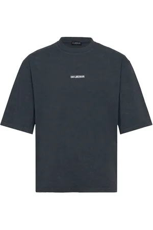 HAN Kjøbenhavn Monogram Over D Tee Designers T-Kortærmet Skjorte Black