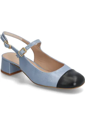 Unisa Jumisgianto Shoes Sling Backs Heeled Slingbacks Blue