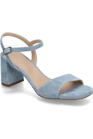 Unisa Moraty25Ks Sandal Med Hæl Blue