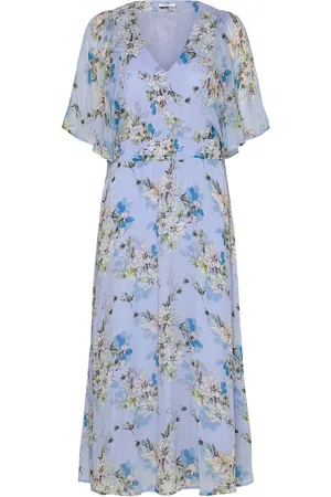 Claire Woman Cwdanijela - Dress Maxikjole Festkjole Blue