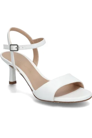 Unisa Nahianto Sandal Med Hæl White