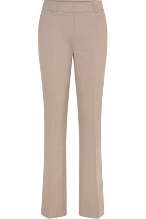 Fiveunits Clarafv Bottoms Trousers Suitpants Beige