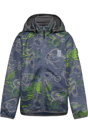 LEGO kidswear Lwsaku 200 -Softshell Jacket Outerwear Softshells Softshell Jackets Blue