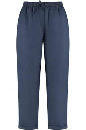 Gerry Weber Pant Leisure Cropped Bottoms Trousers Navy