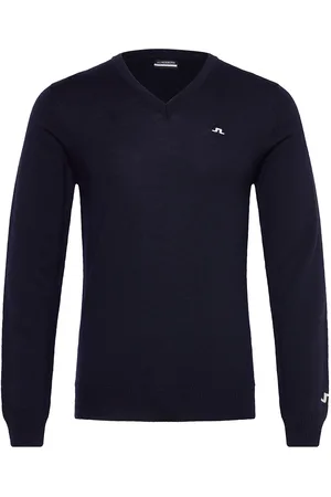 J Lindeberg Lymann Knitted Sweater Sport Sport Clothing Sport Sweatshirts & Hoodies Sport Knitwear Navy