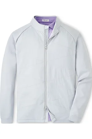 Peter Millar Merge Hybrid Jacket Sport Sport Clothing Sport Outerwear Sport Jackets Sport Golf Jackets Grey