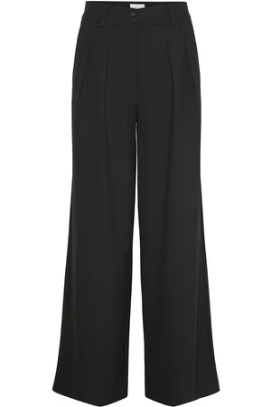 Fiveunits Karenfv Bottoms Trousers Wide Leg Black