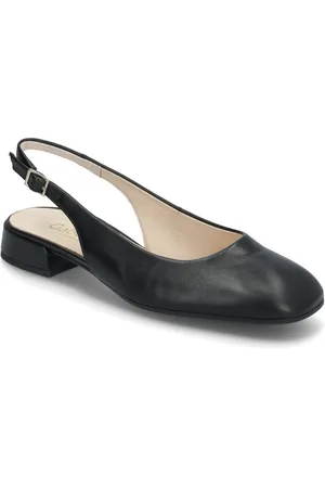 Gabor Slingback Shoes Slingbacks Flat Slingbacks Black
