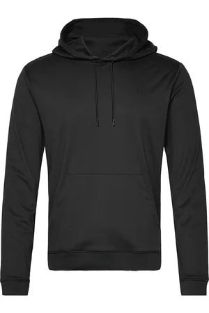 J Lindeberg Roland Hood Sport Sport Clothing Sport Sweatshirts & Hoodies Sport Hoodies Black