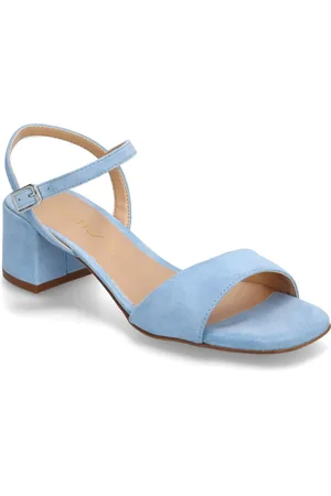 Unisa Kirk25Ks Sandal Med Hæl Blue