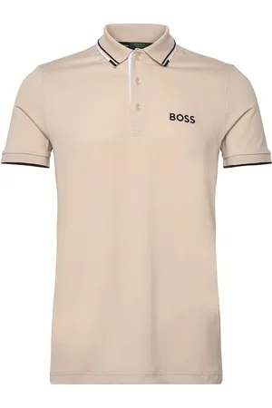 HUGO BOSS Paddy Pro Sport Polos Short-sleeved Beige